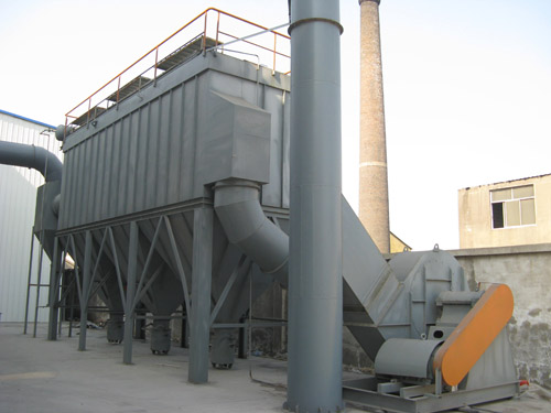 寧夏大武口碳素廠PPC64-5氣箱脈沖除塵器交付使用 寧夏大武口碳素廠PPC64-5氣箱脈沖除塵器交付使用