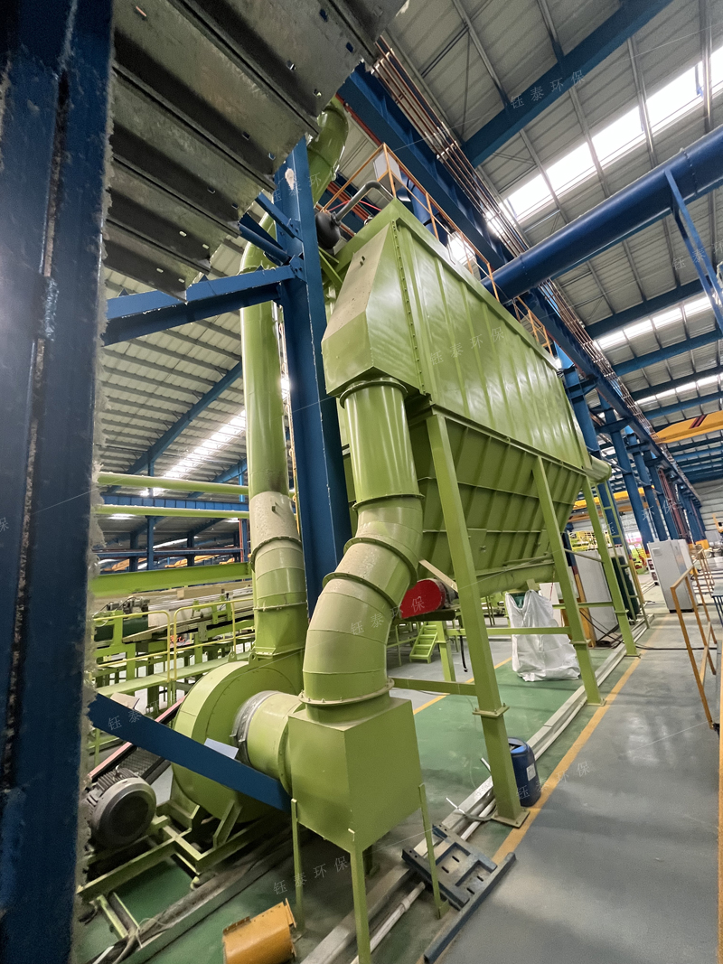 巖棉板切割除塵器