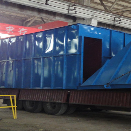 有機肥廠造粒、風選、包裝工序DMC-120除塵器已發貨